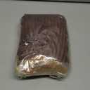 Lewondr Corduroy Throw Pillow Covers 18x18, Set of 4 Multi-Color Matching Square Soft Throw Pillow Cases Modern Stripes Couch Pillows for Living Room Home Bedroom Sofa Car Office Decor, 45x45cm/Brown