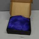 YOUNIGA Blue Bob Wig With Bangs 12 Inch Royal Blue Wig Short Synthetic Fiber Bob Wigs for Women Short Bob Wigs and Halloween Cosplay Wig for Daily Life Colorful Wigs With One Cap (Blue)