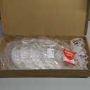 Balloon Sticks with Base, 10 Pack 17"Tall Clear Balloon Stick Stands Holder for Table Top Centerpieces for 10 to 24 inch Balloons Banquet Decor for Birthday /Wedding / Thanksgiving /Bridal Shower Party