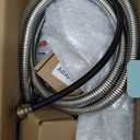 KLLEYNA Shower Head Hose Attachment for Sink/Tub Faucet  ON/OFF Jets Sprayer for Dog Wash/Bathtub Cleaning/Baby Bath/Hair Rinse, Tap Extender Water Nozzle for Bathroom Kitchen Utility Garden Basement