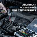 toolant 34 Piece SAE/Metric Nut Driver Set, Impact Driver Bit Set, Deep Nut Driver, Impact Socket Adapters, Wing Nut Driver, Tough Gift Case