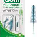 GUM Proxabrush Go-Betweens Refills Tight, 8 Ct, Pack of 3