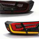Sequential LED Tail Lights for 20182022 Honda Accord 10th Gen/Refresh,CyberScale Style, Startup Animation, Dynamic Turn Signal, Bright Brake & Reverse,Smoked Lens,Plug&Play,Weatherproof
