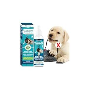 Zixsavk Bitter Apple Spray for Dogs - No Chew Spray for Dogs | Safe, Non-Toxic Chewing Deterrent | Stop Licking, Biting & Destructive Behavior | Training Aid (200ml)