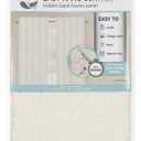 Zenna Homes Smart Curtains Easy Hand Curtain Hidden back hooks panel 
40 Inches x 84 Inches
, beige