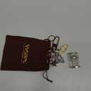 12Pcs Brain Teaser Puzzles for Adults and Teens, 3D Metal Puzzle Set with Various Difficulty Levels, IQ Logic Challenge Disentanglement Game, Fun Handheld Brain Teasers for Focus, Gifts for Boys Girls