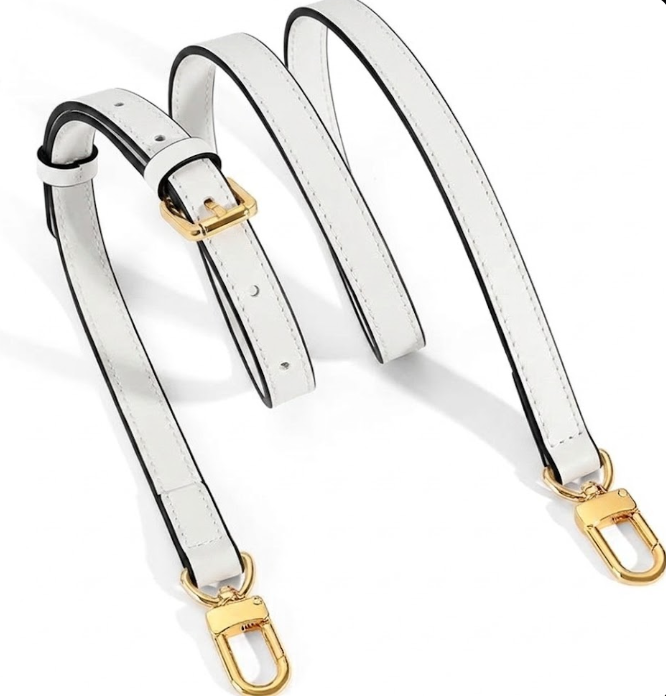 RYYXZXL Vachetta Leather Replacement Adjustable Shoulder Strap for L V Handbag Replacement Bag Strap