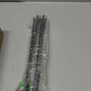 11.8 Inch  Glass Rack,Set of 4 Stemware  Glass Hanging Rack, Metal Glass Holder Under Cabinet Organization and Storage for Kitchen Bar Decor