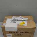 Walensee Snow Melting Mats for Stairs, 10" x 30" Graphene Heated Outdoor Mats with Plug, NoSlip Rubber Snow Heating Mats, 3 in/h Speed, Ice Melts Pads for Winter Sidewalks, Steps, Decks Snow Removal