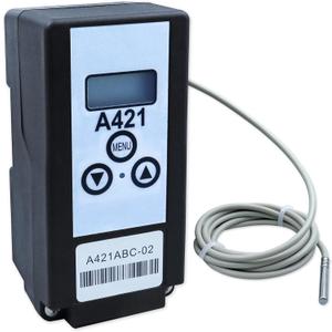 A421ABC-02C A421 Series Electronic Temperature Control 120/240VAC with A99BB-200C Temperature SensorSPDT-40 to 212 Degree F Temperature Range