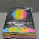 Neenah Astrobrights Bright Color Paper, Letter Size Paper, 24 lb, Assorted Colors, 500 Sheets (500 Count (Pack of 1))