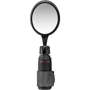 Schwinn Bike Mirror for Handlebars or Grip Mount, Adjustable Safety Bicycle Rear View Mirrors, Universal Attachment, Easy to Install Bicycle Accessories (Large)