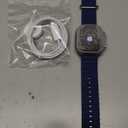 Apple Watch Ultra 2 [GPS + Cellular, 49mm] - Titanium Case with Blue Ocean Band, One Size 