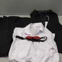 Boys Suits Slim Fit Toddler Tuxedo Suit Set for Teen Boys Communion Dress Clothes Kids Wedding Ring Bearer Outfit (12 Years, Black)