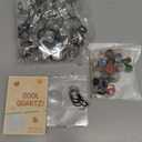 Valentines Day Cards for Kids Classroom School, 24 Pack Valentine Exchange Cards with Crystals & Keychain Bulk, Valentines Day Gifts for Boys Girls Toddlers Class Party Favors (#1)