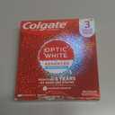 Colgate Optic White Advanced Hydrogen Peroxide Toothpaste, Teeth Whitening Toothpaste Pack, Enamel-Safe Formula, Helps Remove Tea, Coffee, and Wine Stains, Sparkling White, 3 Pack, 3.2 oz (9.6 Ounce (Pack of 1))