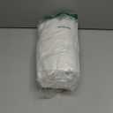 NICETOWN Thick Linen Curtains 96 inches Long for Bedroom, Adjustable Tie Top Off White Curtains & Drapes Privacy with Light Filtering for Girl Room/Living Room, W52 x L96, 2 Panels