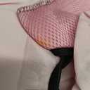Car Seat Cover Full Set for Women with Waterproof Floor Mats,3D Air Mesh Car Seat Cover with 5mm Composite Sponge Inside,Universal Fluffy Steering Wheel Cover, Accessories Full SUV(Pink)