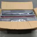 Nalwort Dock Bumpers 16 Feet and 24 Feet, Full Protection Dock Fender for Straight Edge and Side, Boat Dock Bumpers for Edging, Includes Mounting Screws, Black Gray Blue Brown Green Orange Yellow