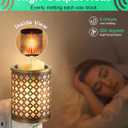 MEQIQTEK Salt Lamp Bulb - Scentsy Light Bulbs for Plug in Wax Warmer - 15 Watt Night Light Bulbs - E12 Bulbs for Household Salt Lamp - C7 Bulb Shape, 15packs