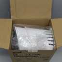 TAILI Shower Caddy Suction Cup 2 Pack, Heavy Duty Bathroom Organizer, Removable Shelves for Inside Shower, Shampoo, Waterproof Suction Plastic Storage for Bathroom Accessories Holder, White