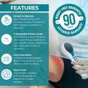 Norelie RedRevive Cold Laser Therapy Wand with Stand & Conductive Gel for Hands-Free Enhanced Light Therapy Sessions, Portable Red Light Therapy Wand for Relief of Muscle, Joints and Body Pain