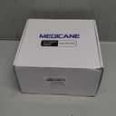 Medicane Neck Travel Pillow with Massage, Neck Pillows with Heat & Gentle Vibration Massage with Ergonomic Foam, Perfect for Airplane, Car, Office, Home, Pain Relief,Sleeping,Traveling,Long Flight (Blue)