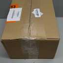 Amber Rim 14 oz Drinking Glasses (set of 6), Recycled Glass, Lead-free, Toxin-Free (Drinking)