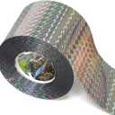 Ruolan Bird Scare Tape Ribbon,Reflective Tape Keep Birds Away Outdoor,Double Side Bird Flash Tape, Scare Geese, Pigeon, Duck, Woodpecker (350FT)