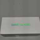 AI Smart Glasses, Bluetooth Glasses with 164 Translation, Anti-Blue Light Glasses for Men Women, 7 Day Ultra-Long Standby, UV Protection, Waterproof, Wireless Music & Calls, Voice Control