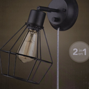 Globe Evans Plug-In Wall Sconce