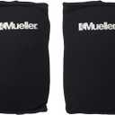 MUELLER Sports Medicine Multi-Sport Knee Pads, Knee Support for Men and Women, Ideal for Preventing Knee Pain, Black, 1 Pair, One Size