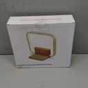 Sunrise Alarm Clock for Heavy Sleepers with Wireless Charger, Wake Up Light, Sleep Aid with 10 Nature Sounds for Bedroom, White Noise Sound Machine for Adults, 3 Way Dimmable Touch Table Lamp