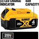 DEWALT Grease Gun Kit 20V MAX with 4.0Ah Battery and Charger, Cordless Grease Gun, LED Light, 42 Hose, 10,000 PSI, Variable Speed Triggers (DCGG571M1)