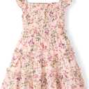 Gymboree Girls and Toddler Flutter Sleeve Dresses, Size 12