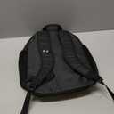 Under Armour Unisex Hustle Sport 6.0 Backpack, (001) Black/Black/Metallic Silver, One Size Fits Most