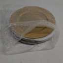 Jucoan 12 Pack Gold Charger Plates for Dinner Plates, 13 Inch Round Plastic Shiny Texture Strip Charger Plates for Wedding Thanksgiving Christmas Party Event Catering Hotel Tabletop Setting Decor