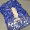 Royal Blue Flower Pillow, Cute Decorative Flower Shaped Throw Pillow with Faux Rabbit Fur, 19.6" Soft Flower Plush Throw Pillow Floor Pillows Room Dcor for Bedroom Living Room