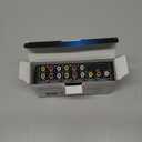 RCA AV Switch 4 in 1 Out Composite Video Switcher L/R Audio Selector Box