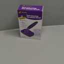Hertzko Self Cleaning Slicker Brush for Dogs and Cats - Pet Hair Brush for Shedding Long and Short Hair - Easy Clean Retractable Bristles - Cat and Dog Grooming Tool - Purple