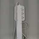 One Beat Desk Lamp with 6 Outlets 4 USB Ports(2USB-C),Eye Protection Table Lamp Power Strip with 4 Color Modes 5 Brightness Touch LED Desk Lamps for Home Office College Dorm Room Essentials(White