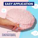 Megababe Body Powder Applicator - Dust Puff | Oversize (6 x 3) Powder Puff | Powder Sold Separately
