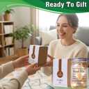 Christian Gift Bible Verse Jar with LED Light  92 Inspirational Scriptures for Women, Faith & Prayer Keepsake, Read Me When Notes, Christmas & Family Encouragement Gift