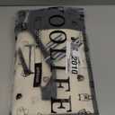 YOOLIFE Gifts for Women - Initial Canvas Tote Bag & Makeup Bag, Birthday Gifts for Women Mom Sister Friends