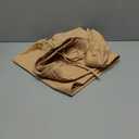 COOFANDY Men's Linen Pant Elastic Waist Linen Pants Drawstring Summer Beach Pant (Medium, B- Dark Khaki)