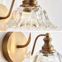 XIEDUN Vintage Wall Sconces Brass Wall Sconces 1 Light Wall Lights for Living Room