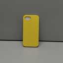 ORNARTO Compatible with iPhone 16e Case 6.1"(2025), Liquid Silicone 3 Layers Full Covered Soft Gel Rubber Phone Case,Shockproof Protective Cover with Anti-Scratch Microfiber Lining-Yellow