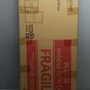 NeuType 44"x16" Wall-Mounted Mirror, Full Length Mirror, Polymer Thin Frame, Hanging or Leaning Against Wall, Dressing Mirror Rectangle Bedroom Mirror Floor Mirror Dressing Mirror, Black(no Stand)