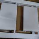 Step Ladder Folding Ladders (3 Steps, Pure White)