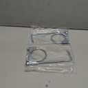 2 Pcs 3 Inch Universal Exhaust Clamp with Hanger, Made of Heavy-Duty Clamp with Rear Muffler Hanger Exhaust Pipe for Cars, Trucks Pipes